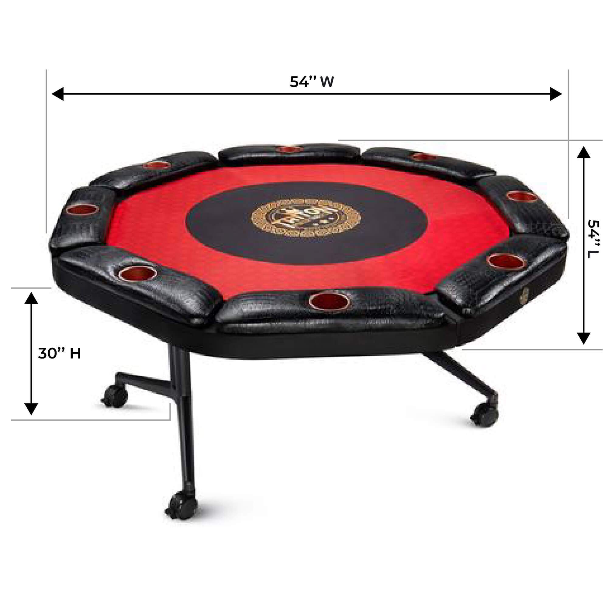 Triton Classic Folding 8 Player Cards Table