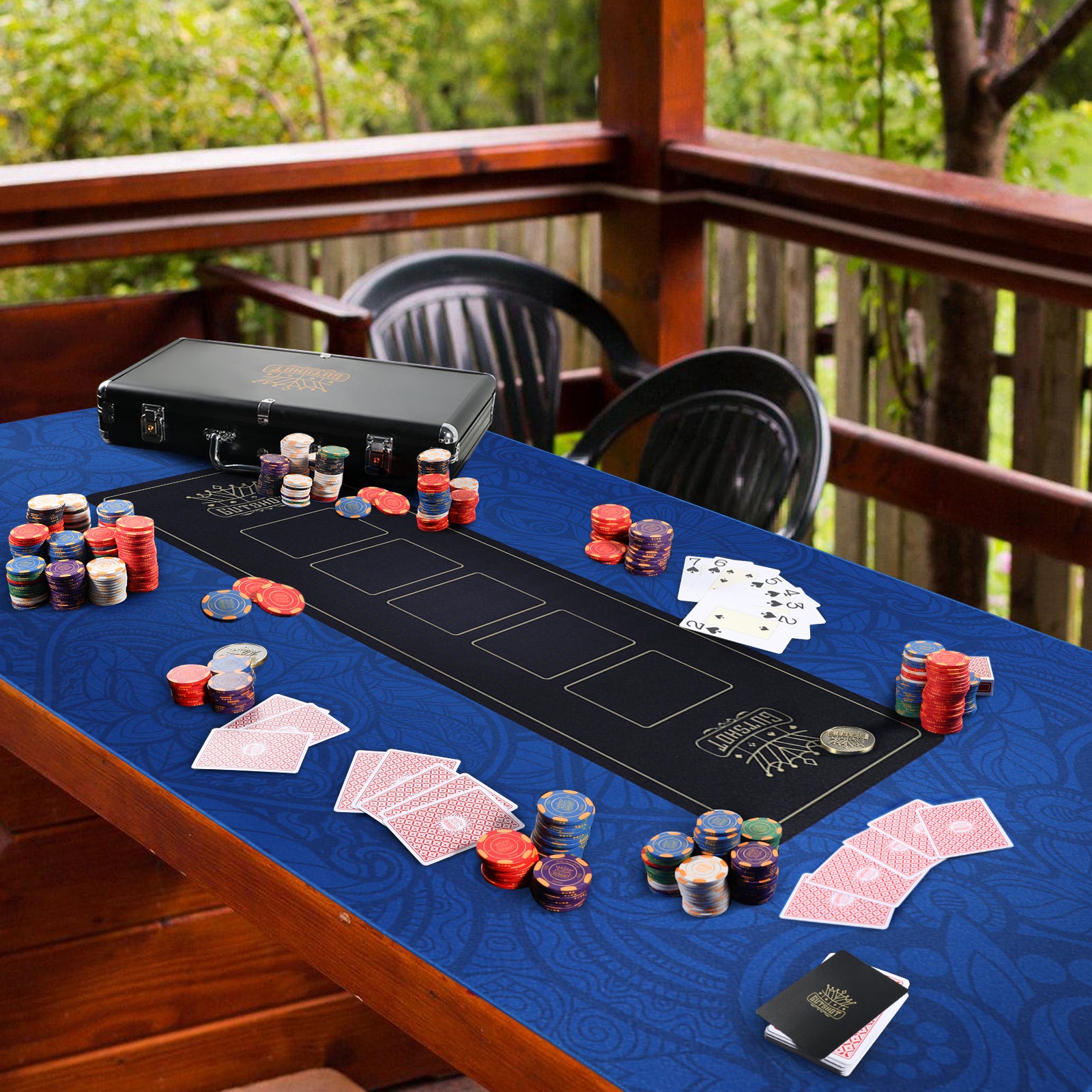 GUTSHOT Waterproof High-Speed Poker Mat