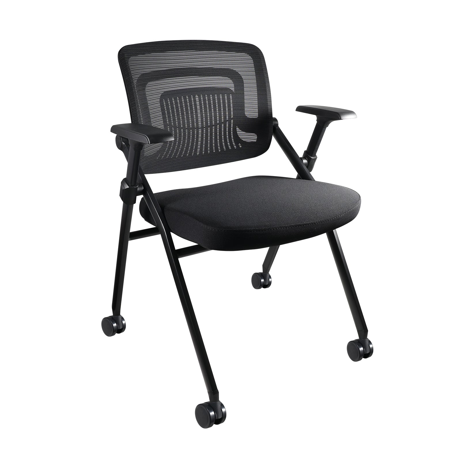 GUTSHOT Folding Poker Chairs With Wheels - Pack of 2
