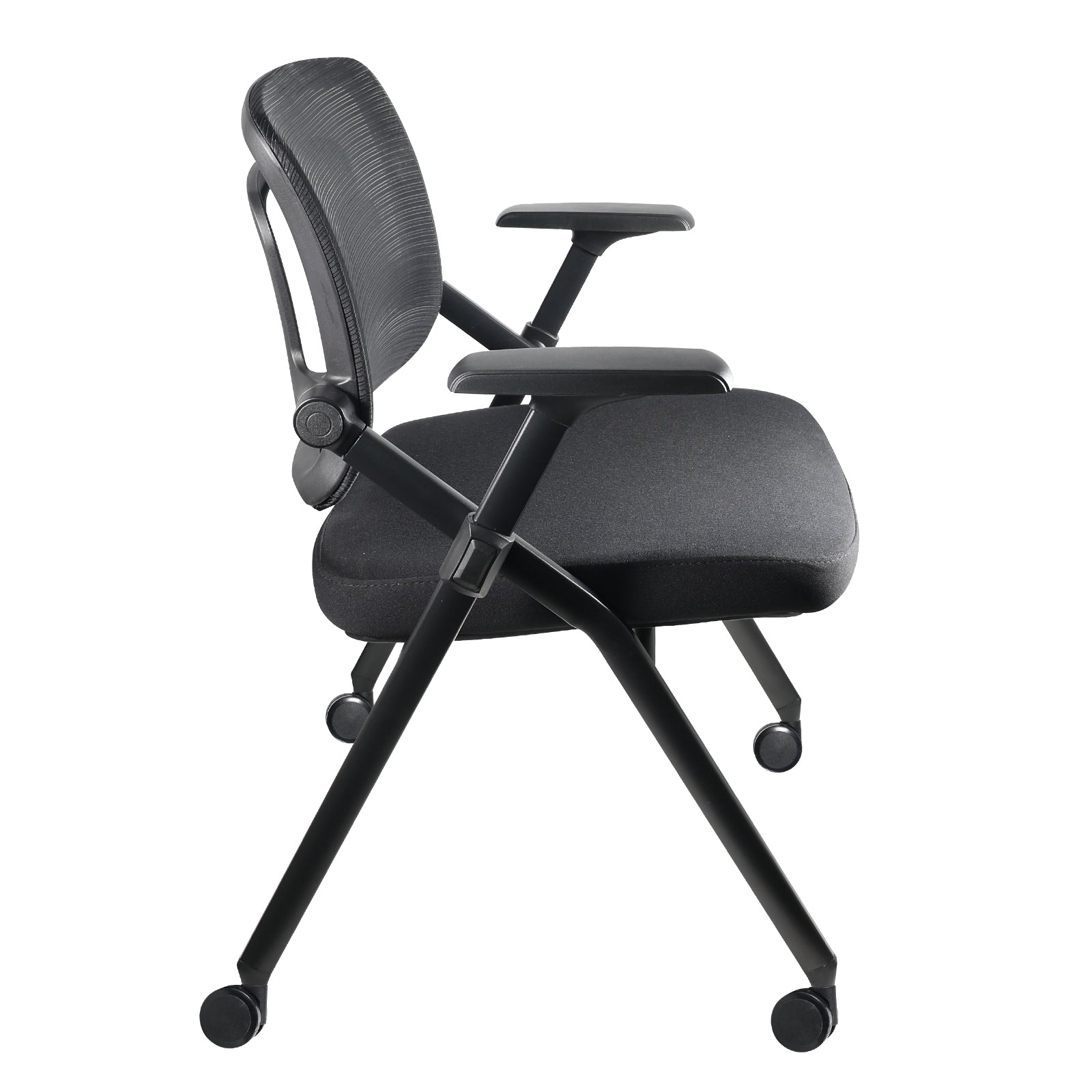 GUTSHOT Folding Poker Chairs With Wheels - Pack of 2